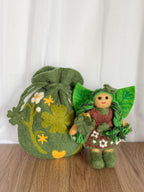 Lucky Fairy Felt Pouch & Fairy – Himalayan Felt Co