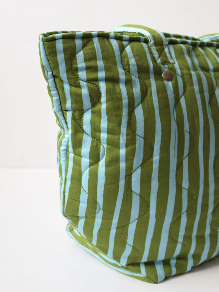 Forest Strokes Quilted Tote Bag - Mosey Me