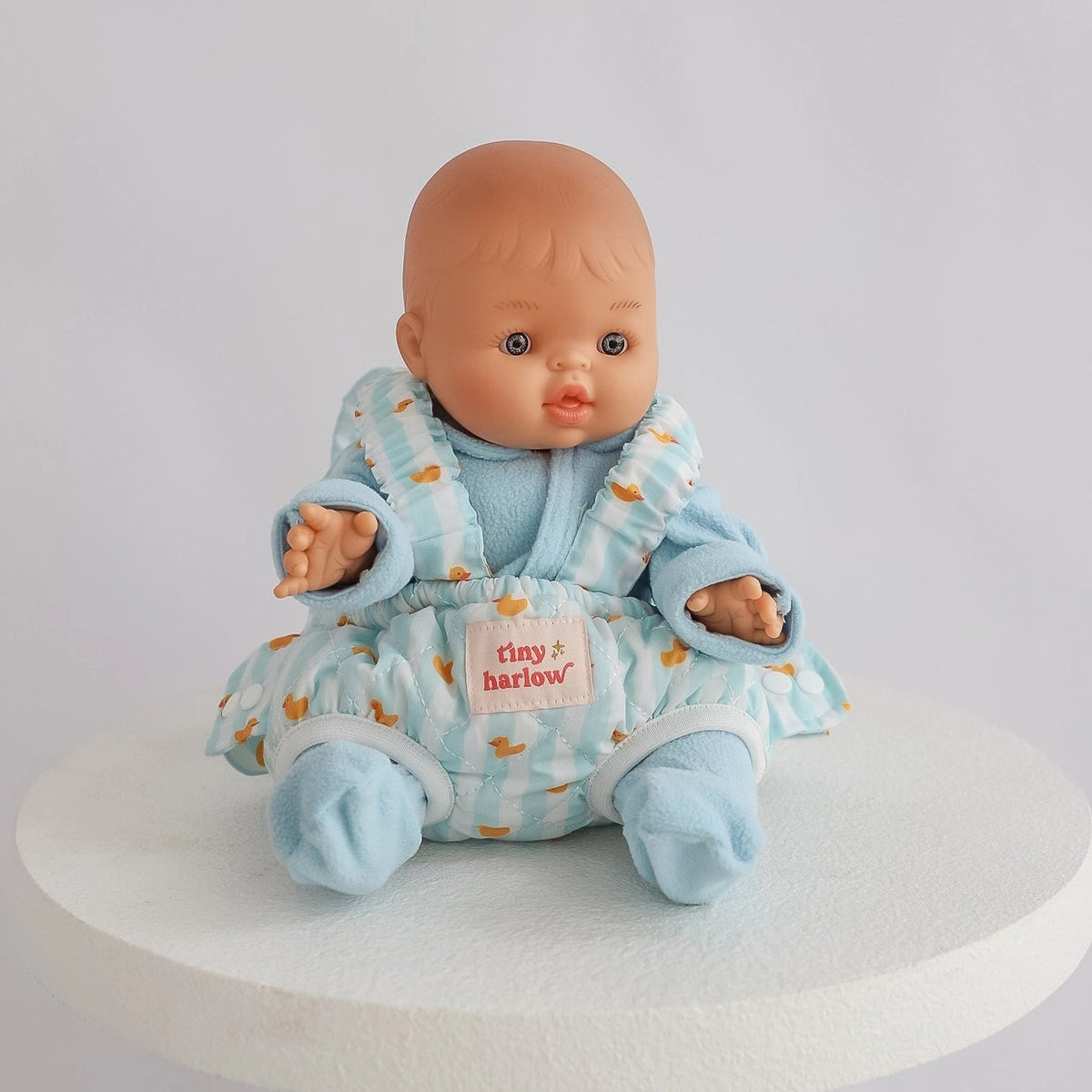 Blue Ducky Baby Doll Wearer - Tiny Harlow