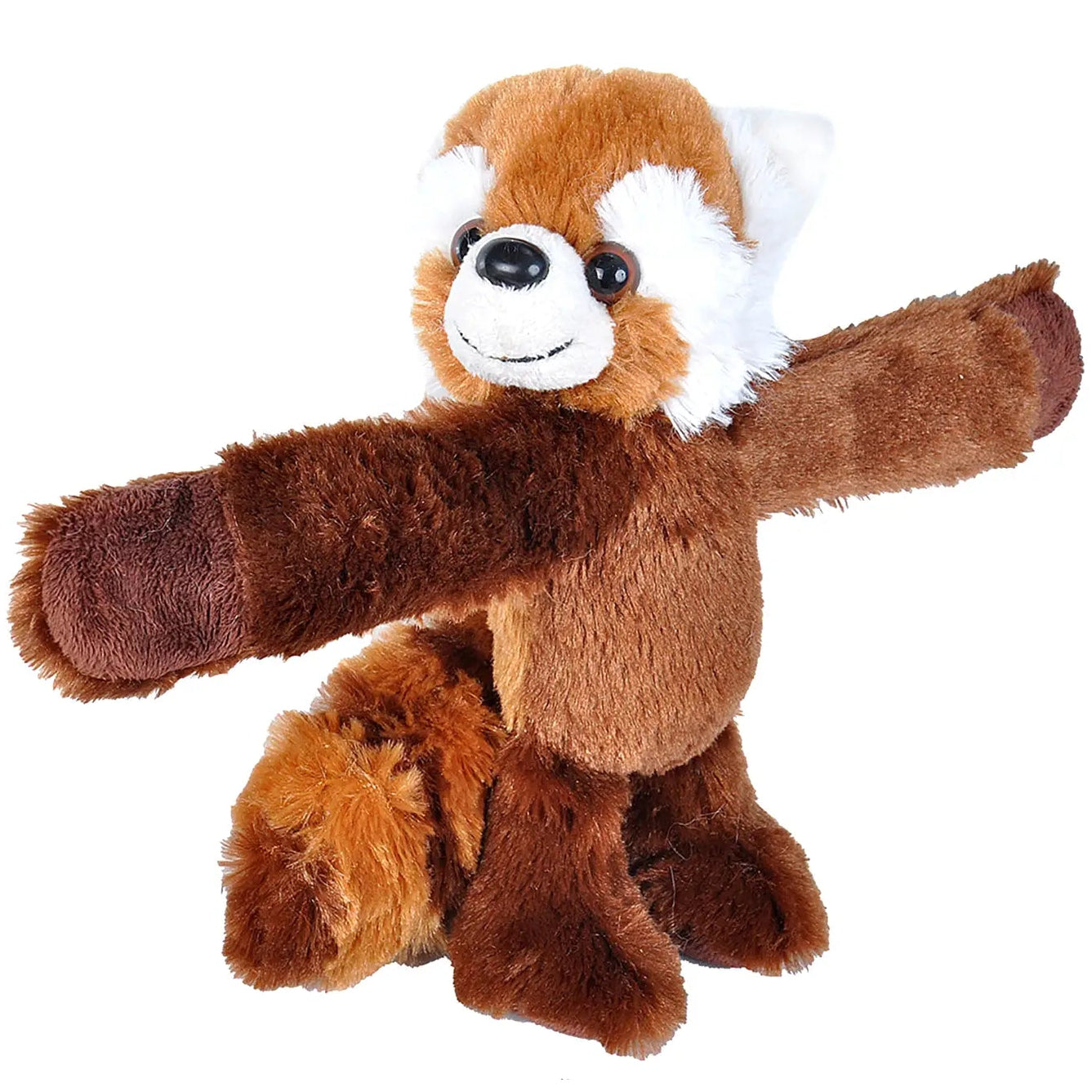 Red Panda Huggers plush toy snap band by Wild Republic