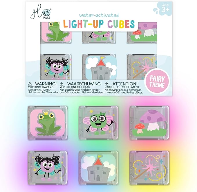 Fairy Themed Limited Edition Light Up Cubes - Glo Pals