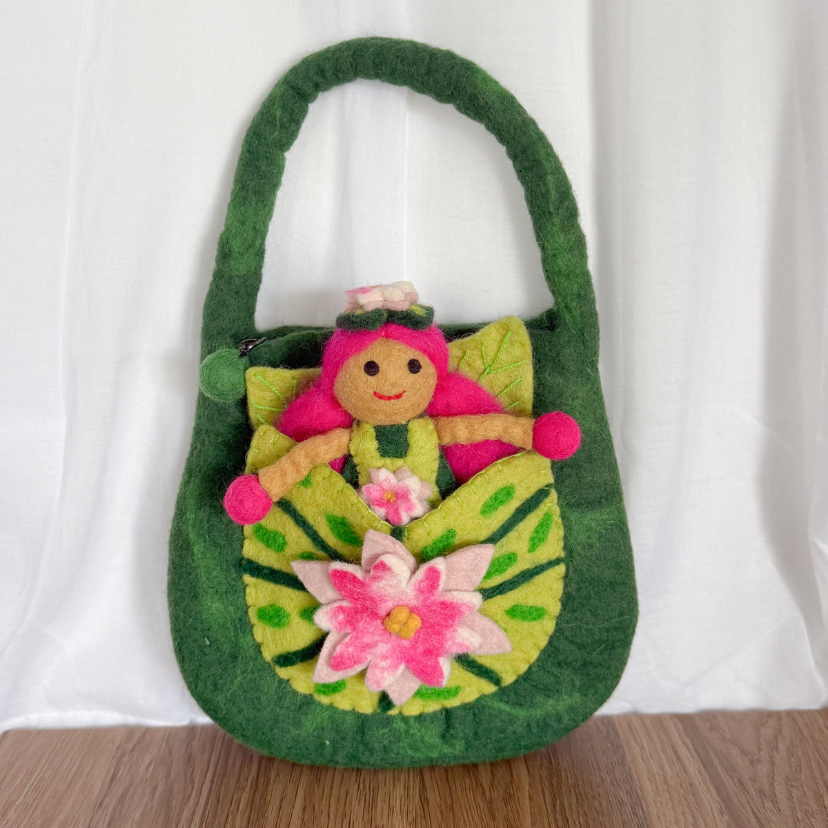 Lilly Felt Bag & Fairy - Himalayan Felt Co