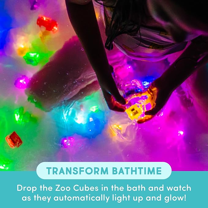Limited edition zoo animal sensory cubes for children
