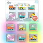 Limited Edition Auto Themed Light-Up Cubes 6 Pack by Jellystone Designs

