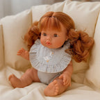 Striped Goose Doll Bib & Diaper Set - SALLI Collective