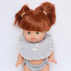Striped Goose Doll Bib & Diaper Set - SALLI Collective
