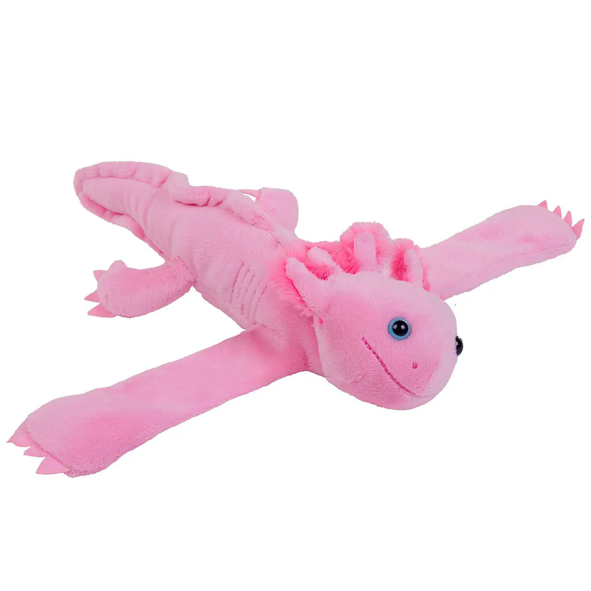 Axolotl snap band plush toy by Wild Republic
