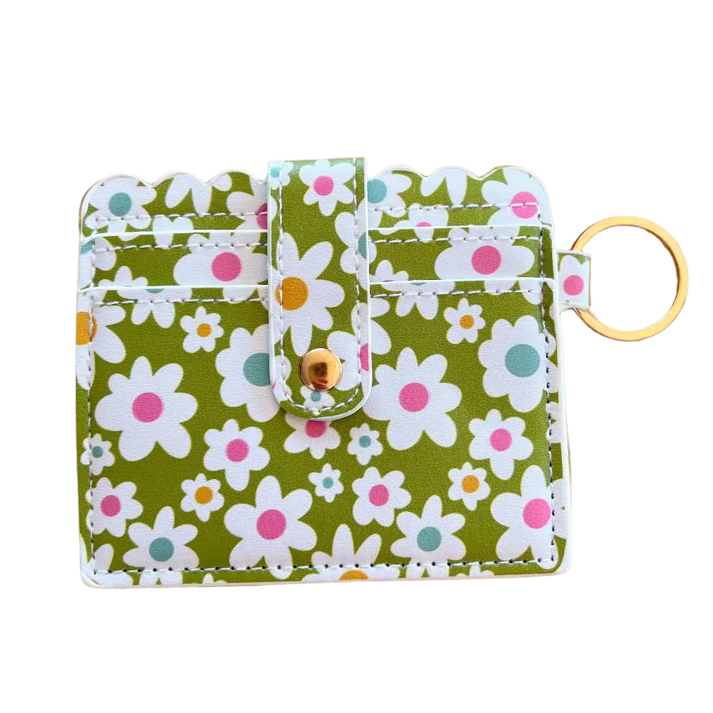Wallet | Green Daisy