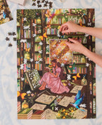 Botanical Library 1000 Piece Jigsaw Puzzle – Reverie Puzzles