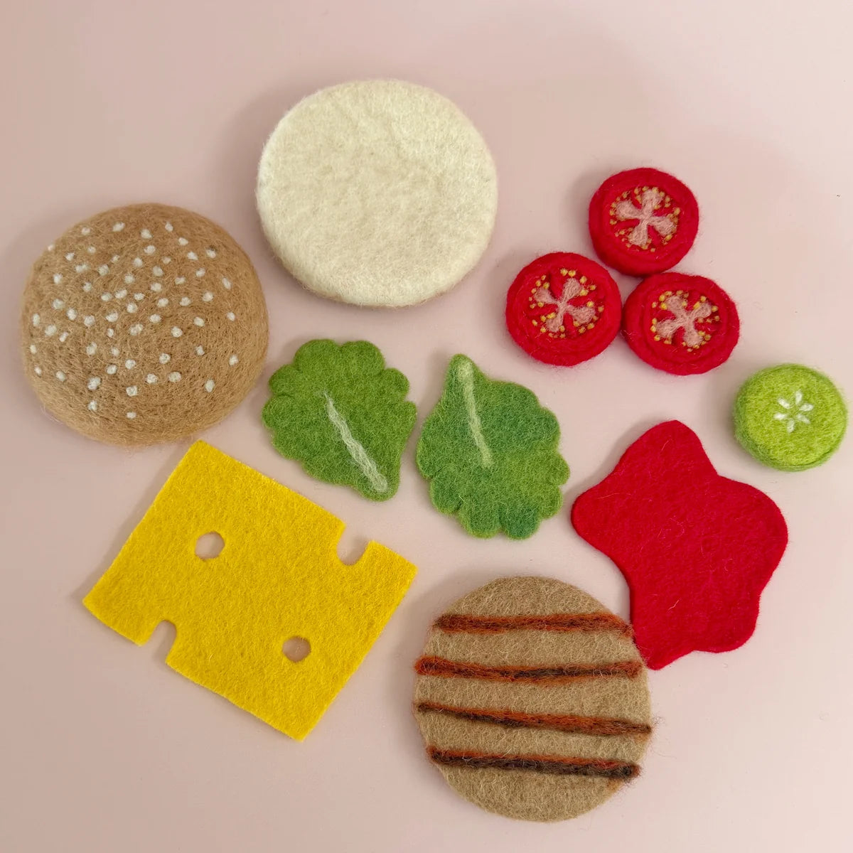 Burger Felt Food - Playtisserie
