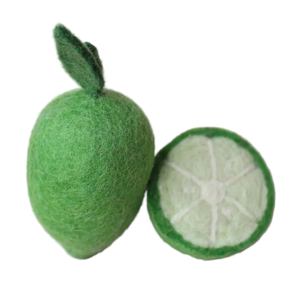 Zest Lime Set Felt Food - Juni Moon