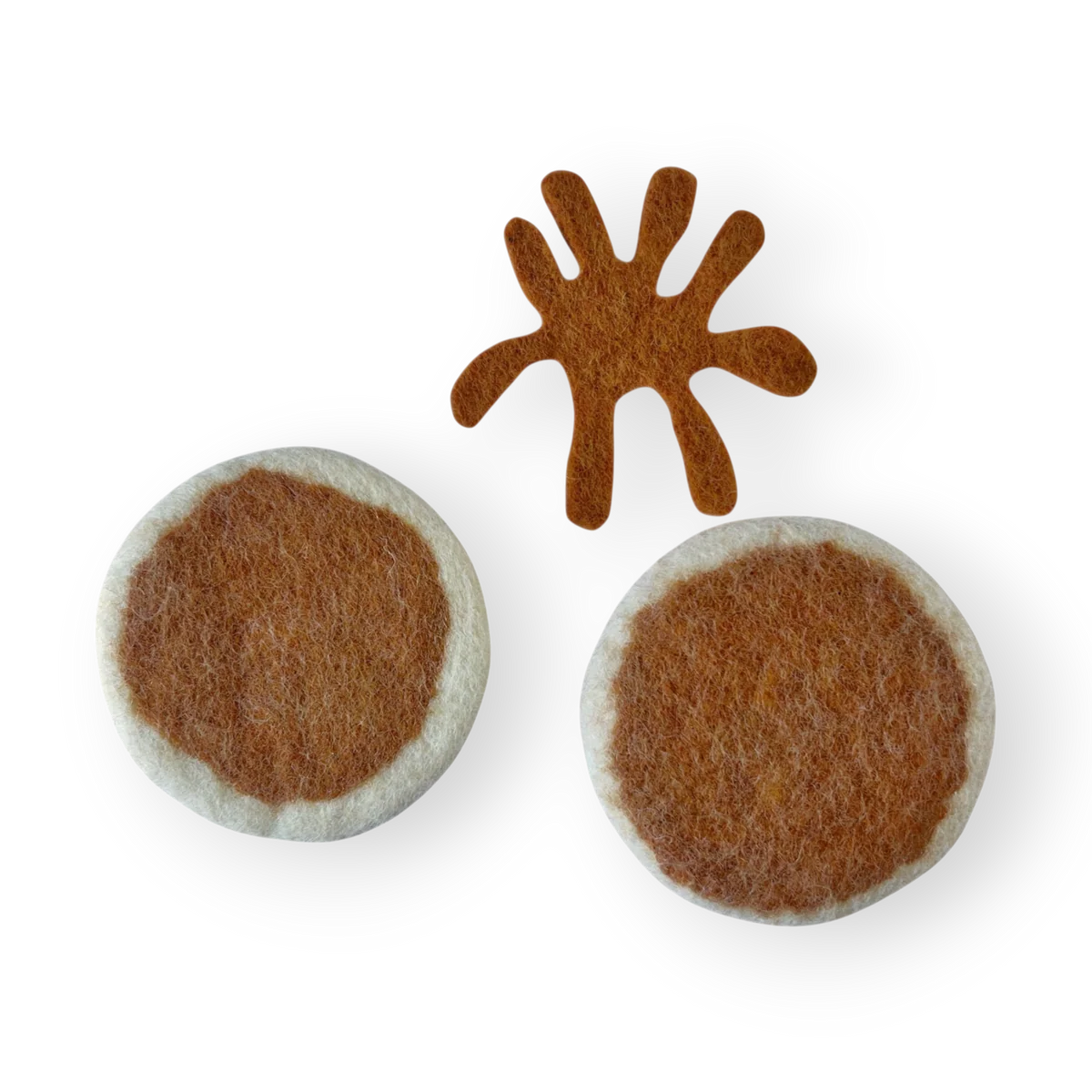 Pancakes & Syrup Splash Felt Food Set - Playtisserie