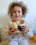 Giant Biscoff Cupcake Felt Food - Tara Treasures