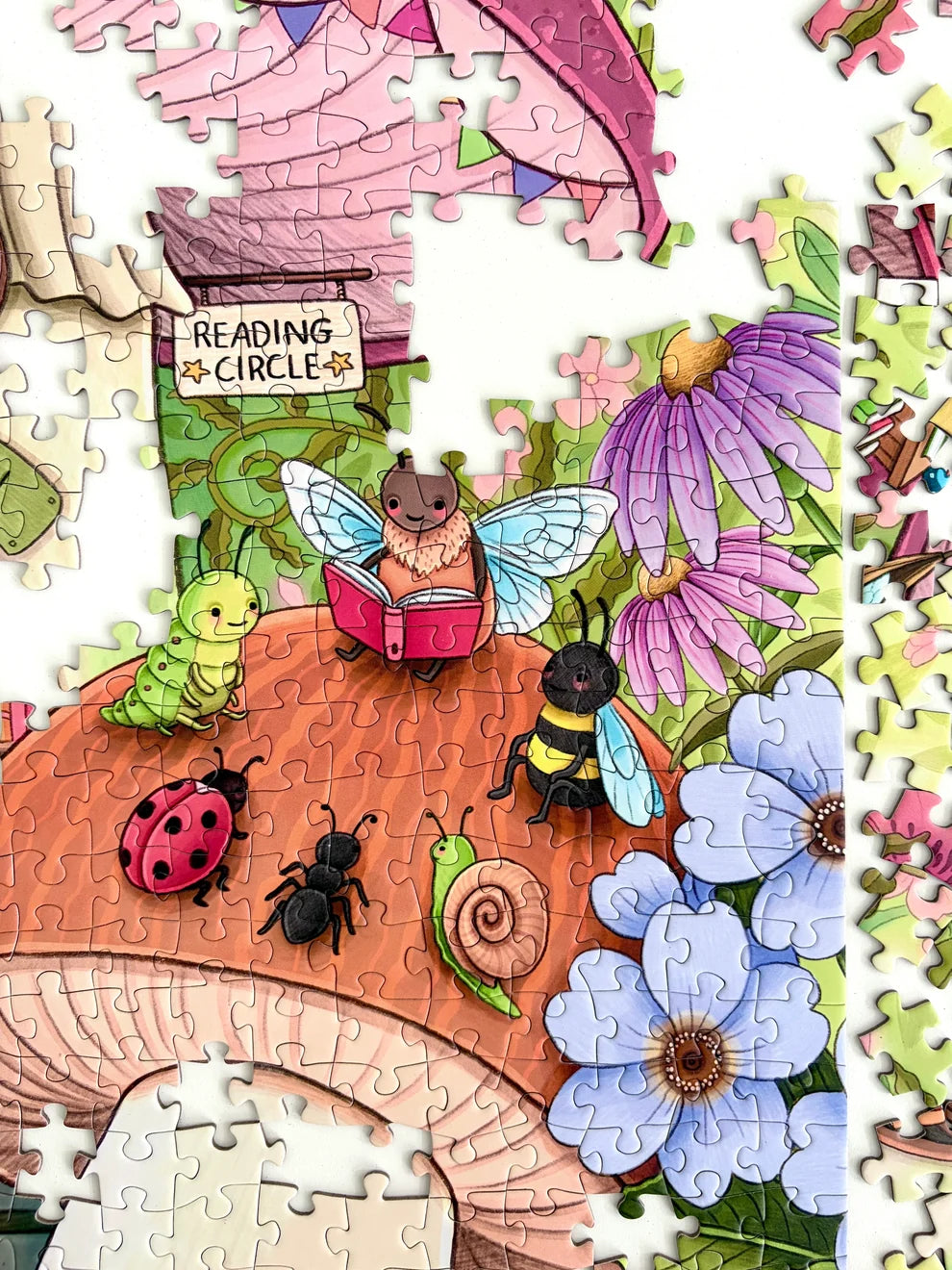 Mushroom Library 1000 Piece Jigsaw Puzzle – Reverie Puzzles