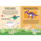 Screen-free dinosaur craft and activity kit
