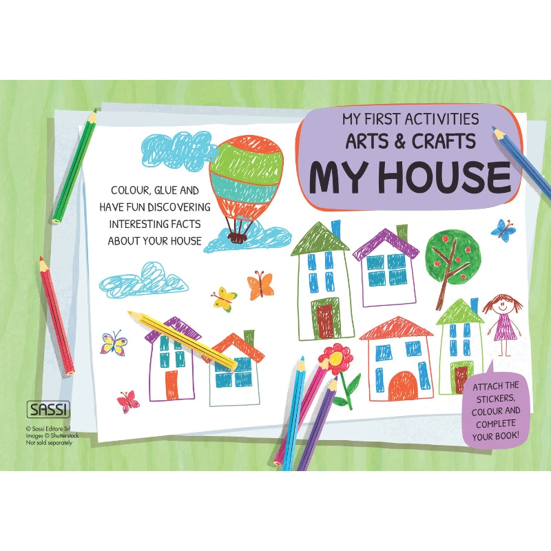 House themed activity kit for children