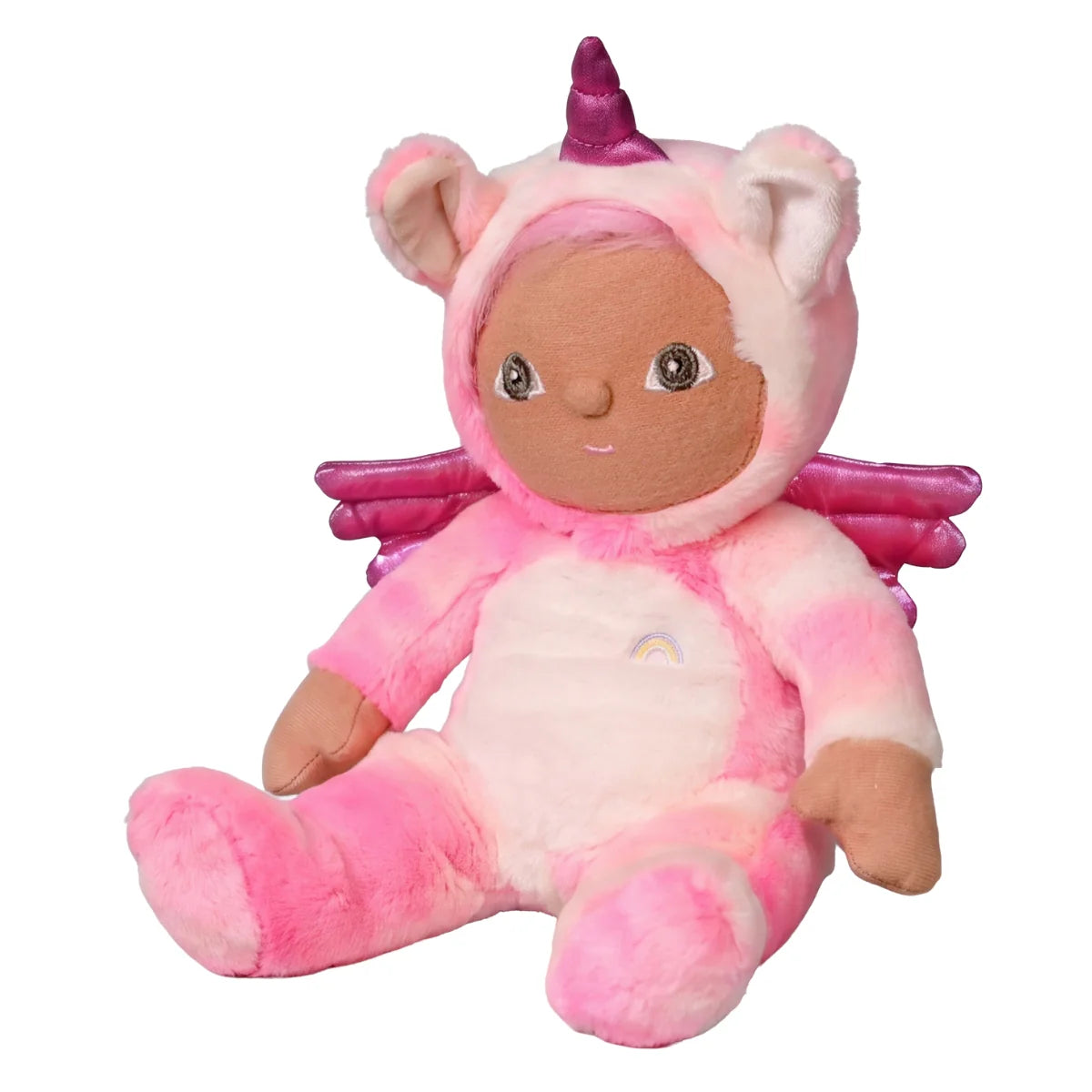 Dinky Dinkum Yuna Unicorn collectible plush doll for kids