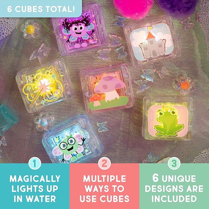 Fairy Themed Limited Edition Light Up Cubes - Glo Pals