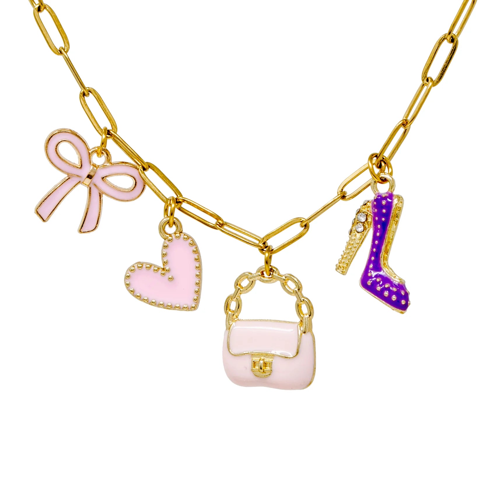 Multi Charm Necklace | Fashion