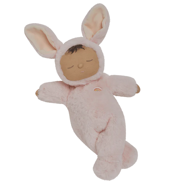 Soft pink bunny plush doll Cozy Dinkum Pip Olli Ella
