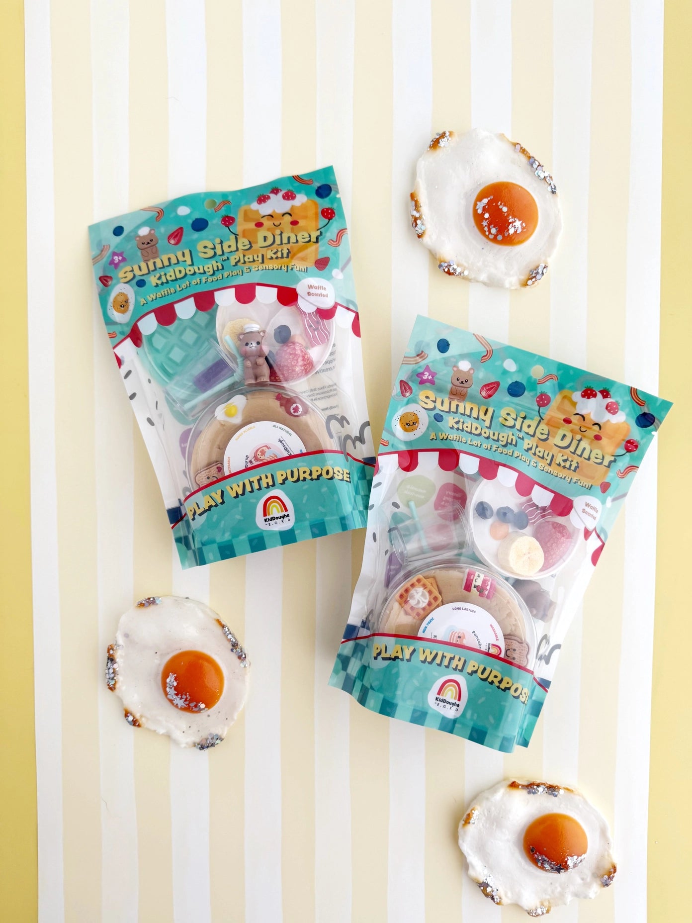 Sunnyside Diner Breakfast Playdough Kit - Earth Grown KidDoughs