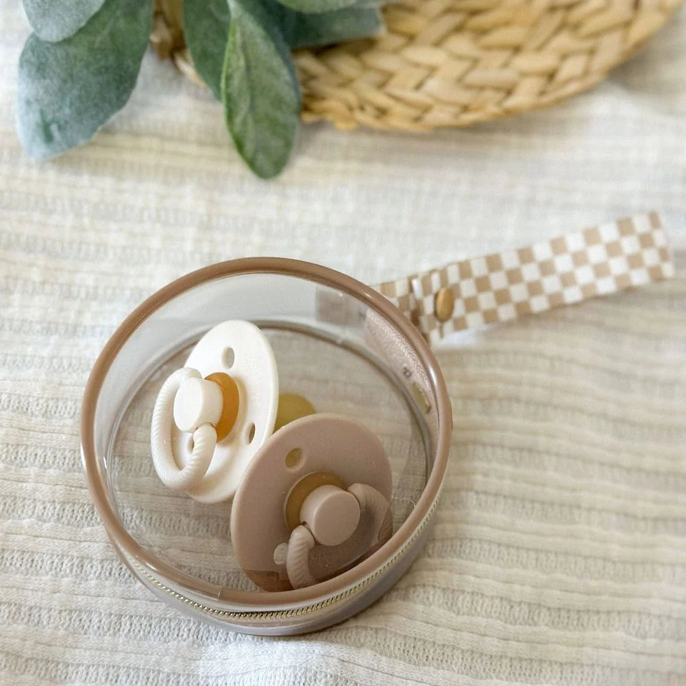 Checkered Pacifier Case - Itzy Ritzy