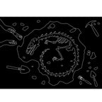 Sassi Arts & Crafts Mega Dinosaurs activity box