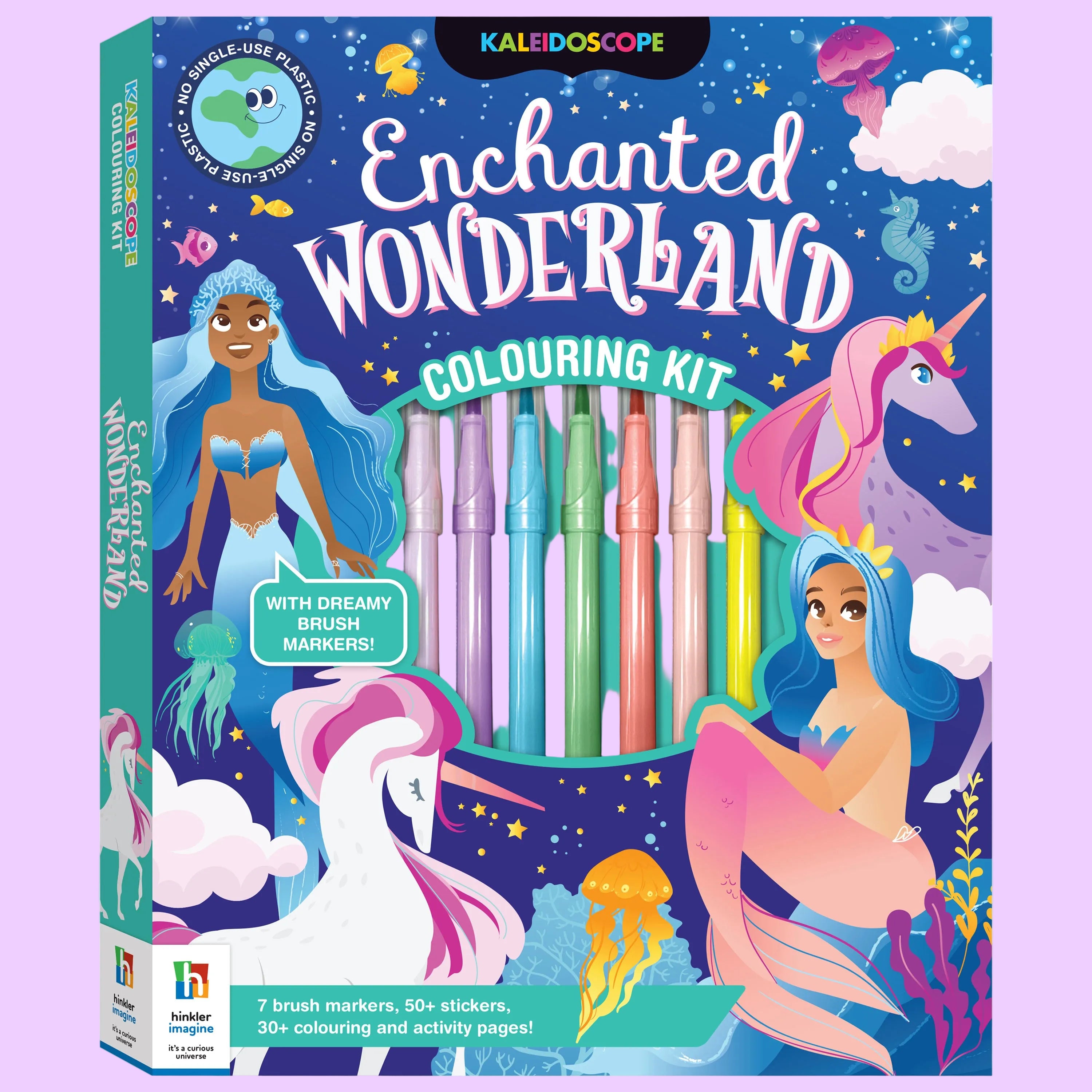 Enchanted Wonderland Colouring Kit - Kaleidoscope