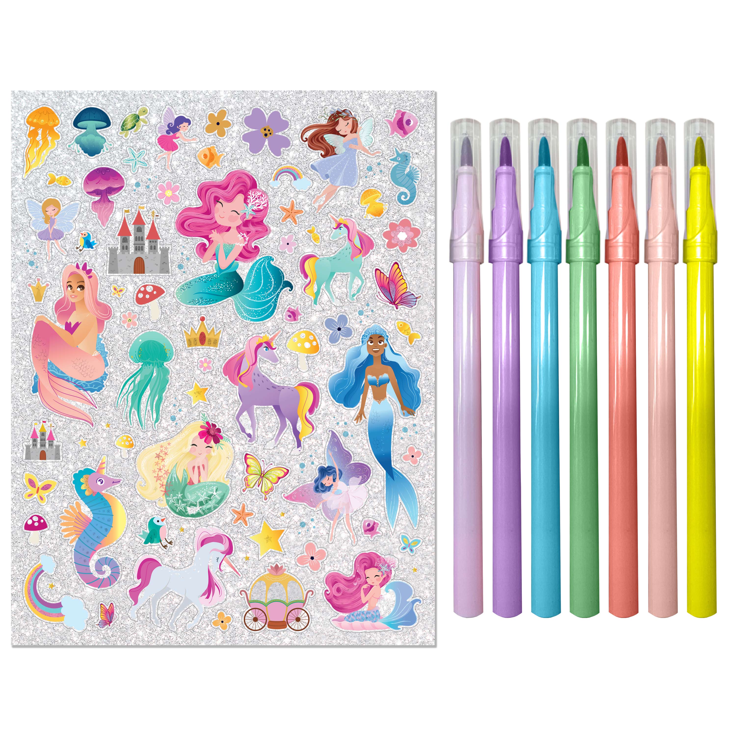 Enchanted Wonderland Colouring Kit - Kaleidoscope