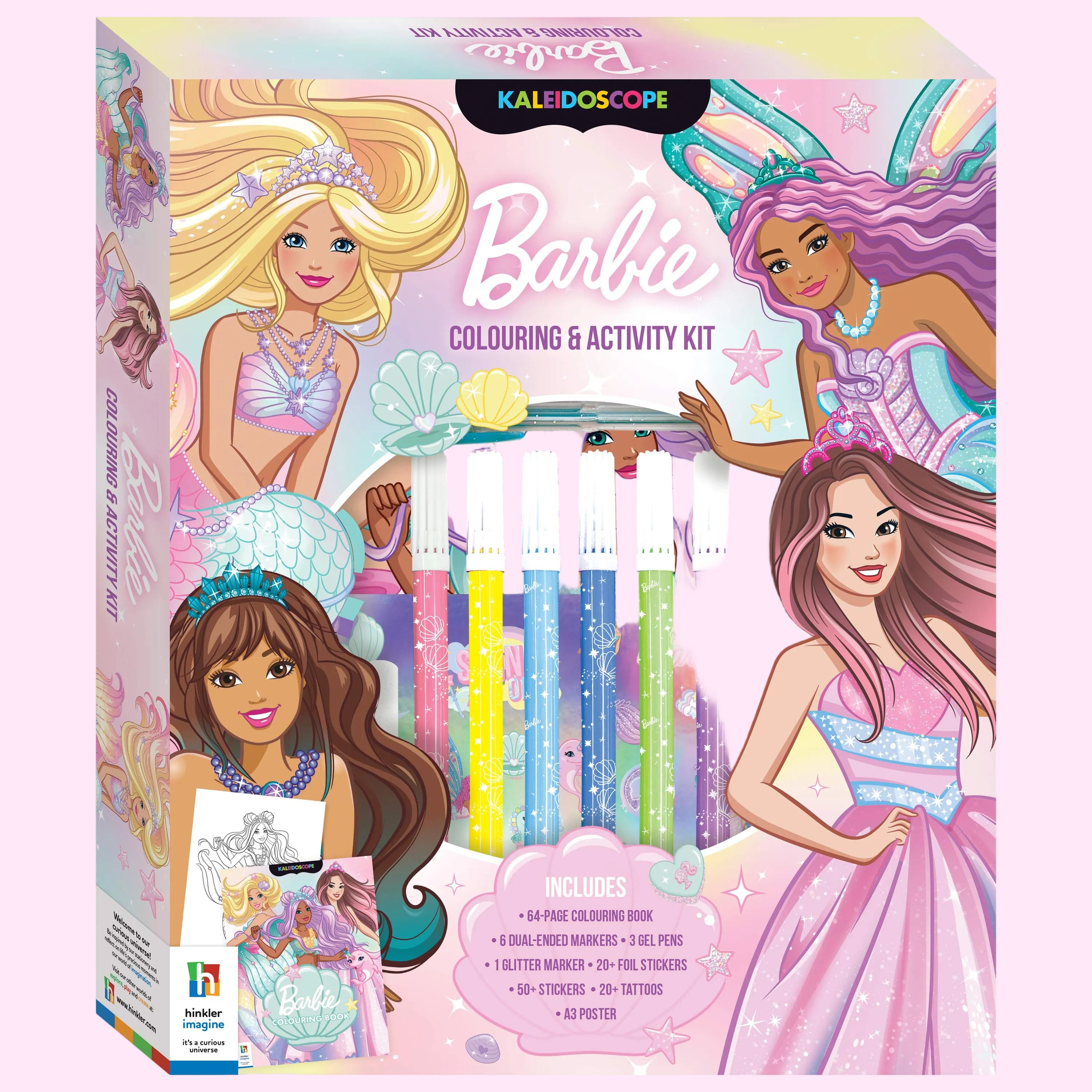 Super Barbie Colouring & Activity Kit - Kaleidoscope