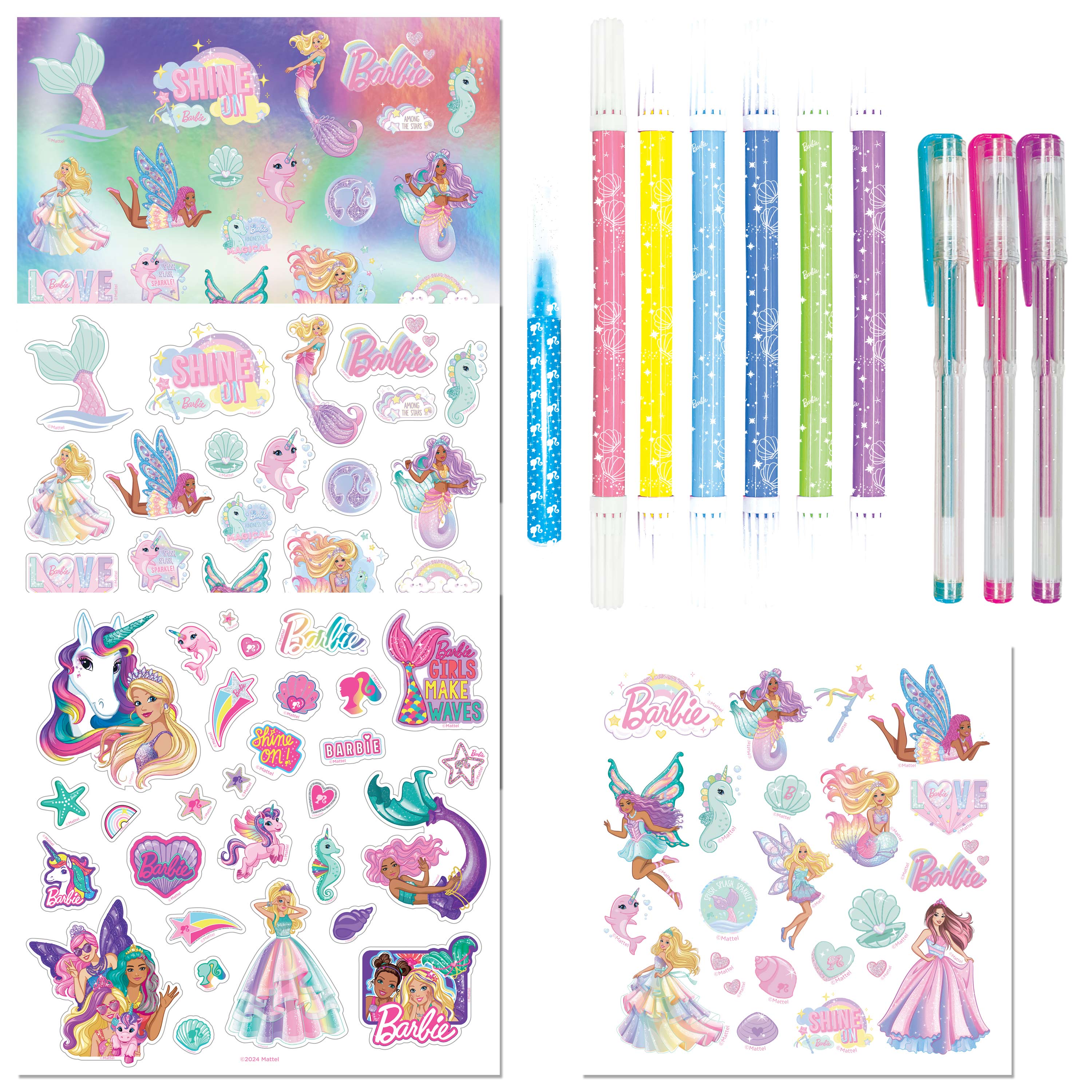 Super Barbie Colouring & Activity Kit - Kaleidoscope