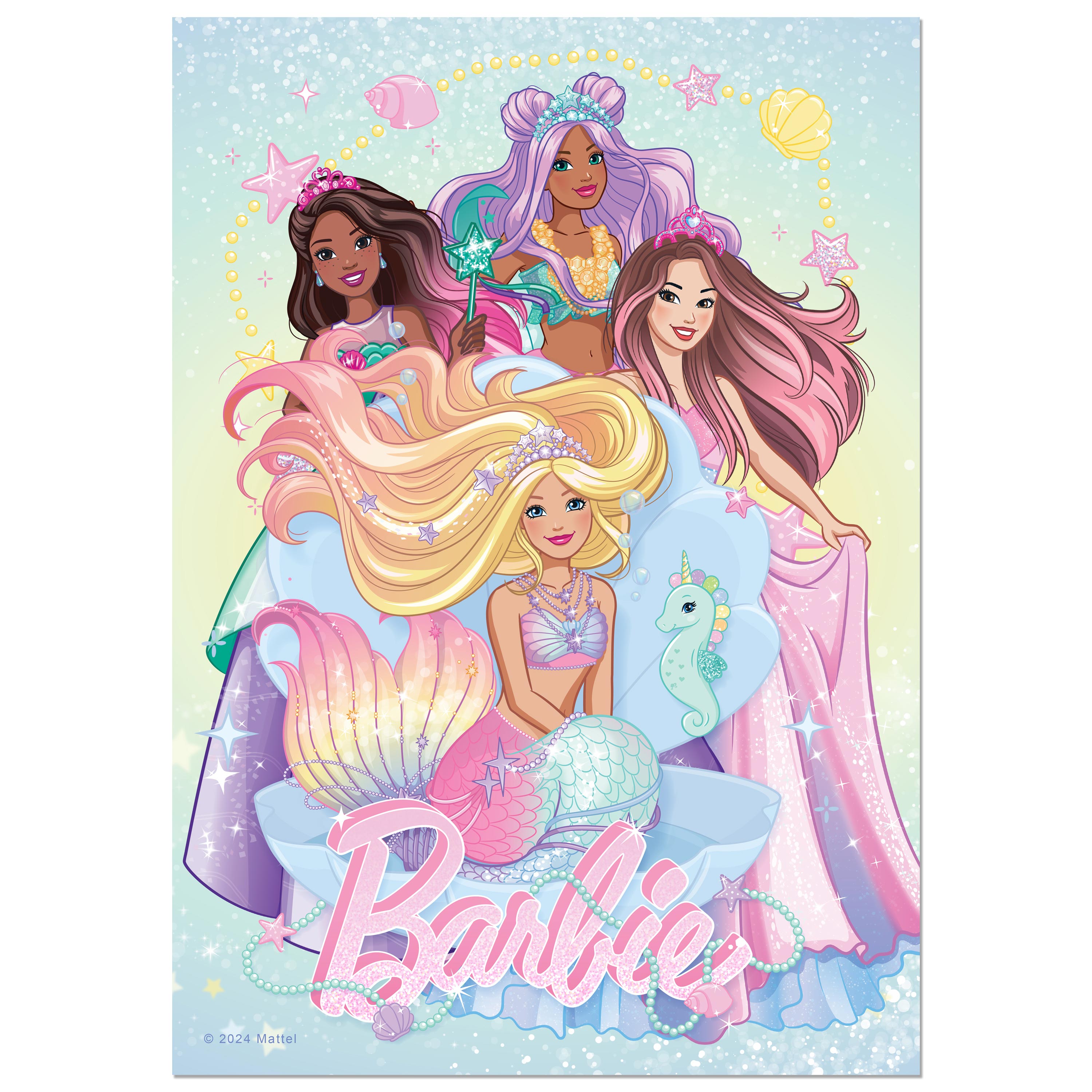 Super Barbie Colouring & Activity Kit - Kaleidoscope