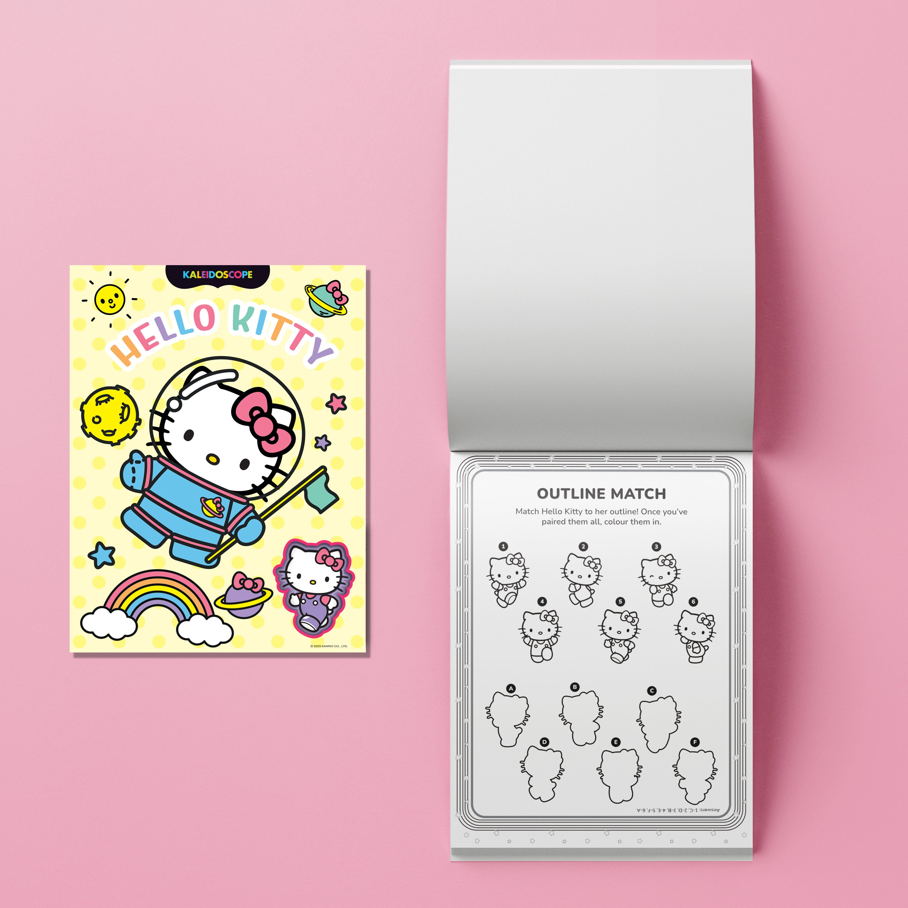 Hello Kitty Colouring Kit - Kaleidoscope