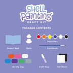 Shell Paint & Clay Craft Kit - Hinkler