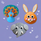 Shell Paint & Clay Craft Kit - Hinkler