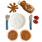 Pancakes Full Felt Food Set - Playtisserie