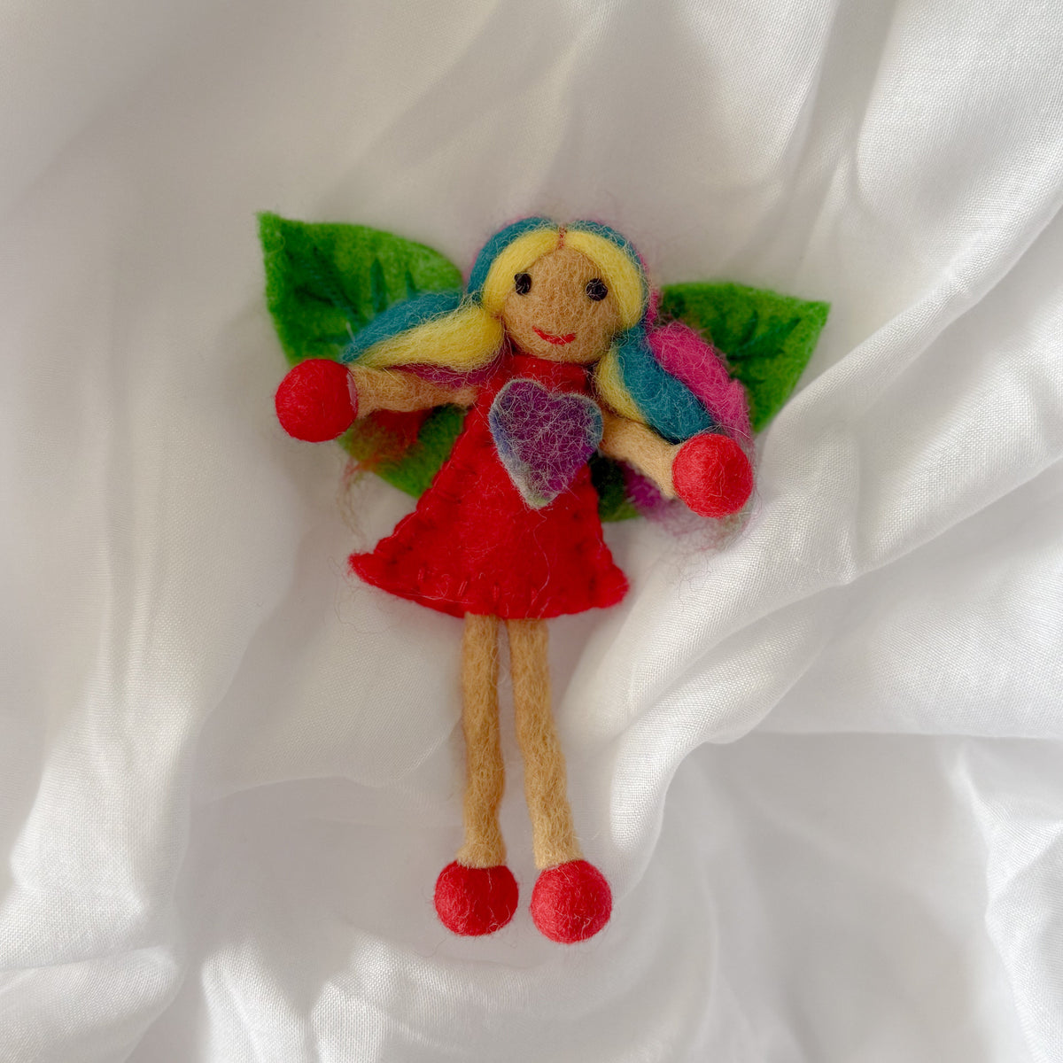 Miss Ruby Small Fairy – Himalayan Felt Co