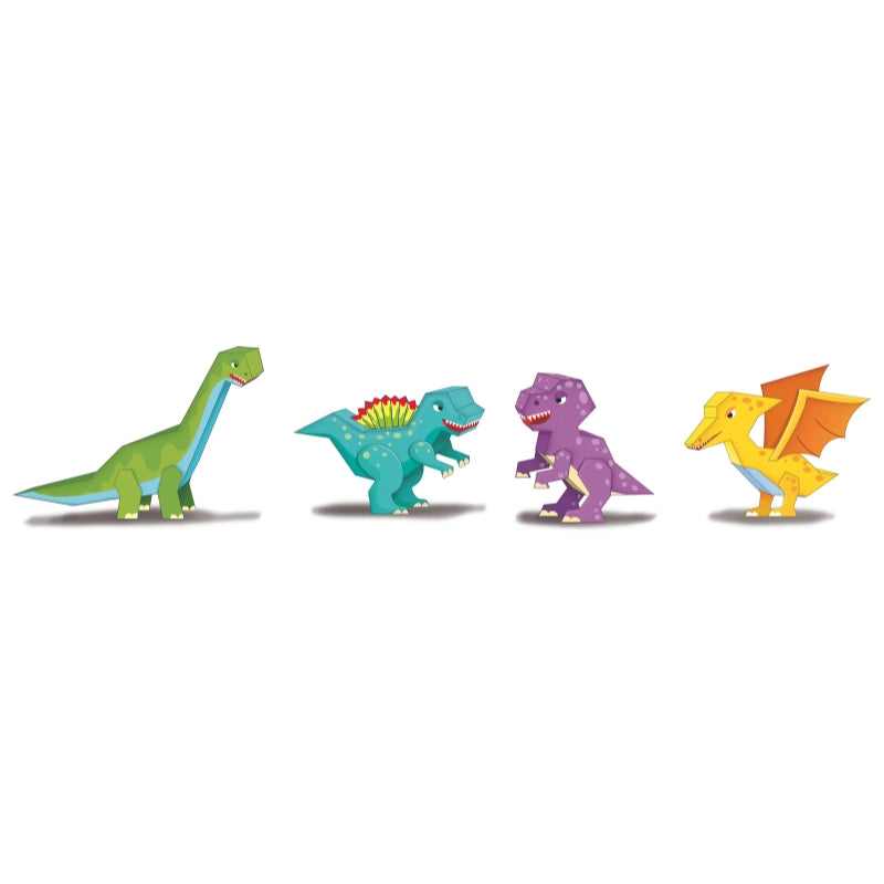 Dinosaur colouring and sticker activity set