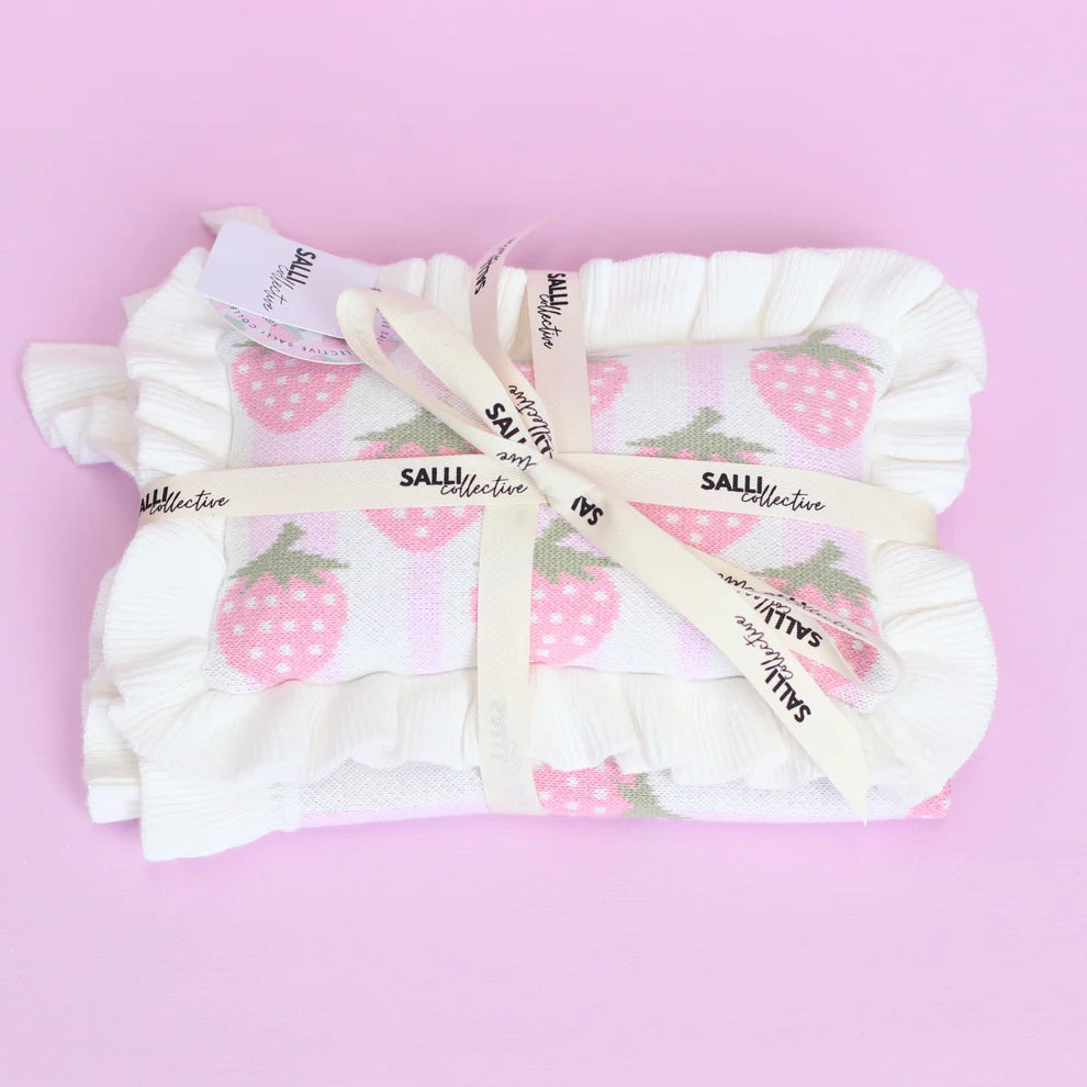 Strawberry Doll Bedding Set - SALLI Collective