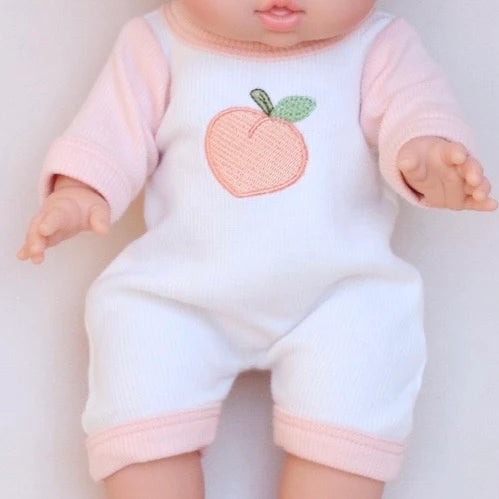 Doll Peaches & Cream Romper Set - SALLI Collective