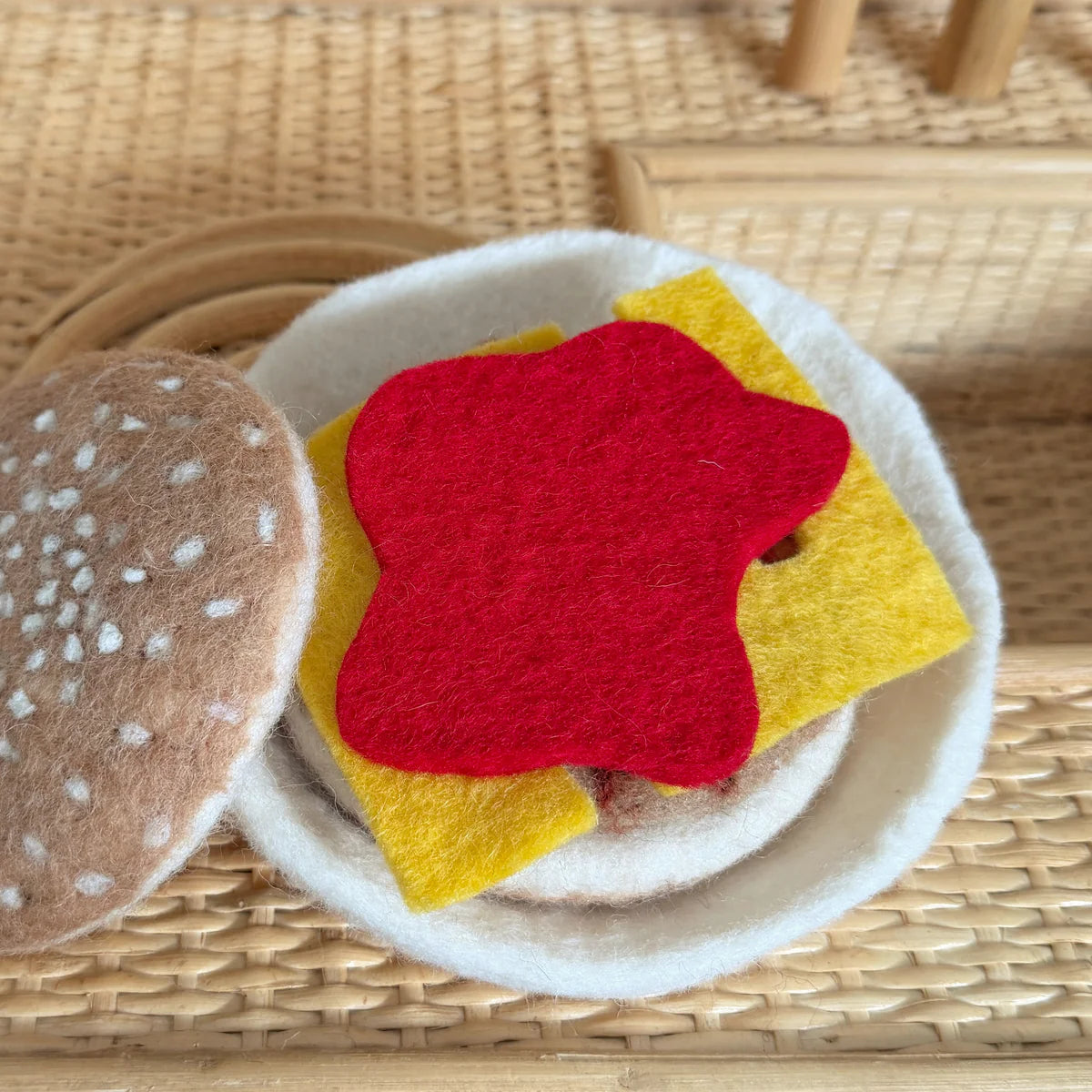 Tomato Sauce Felt Splash Topping - Playtisserie