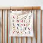 Little Lamb Kind A-Z Alphabet Wall Banner for nursery décor
