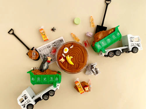 Garbage Truck Playdough Kit - Earth Grown KidDoughs