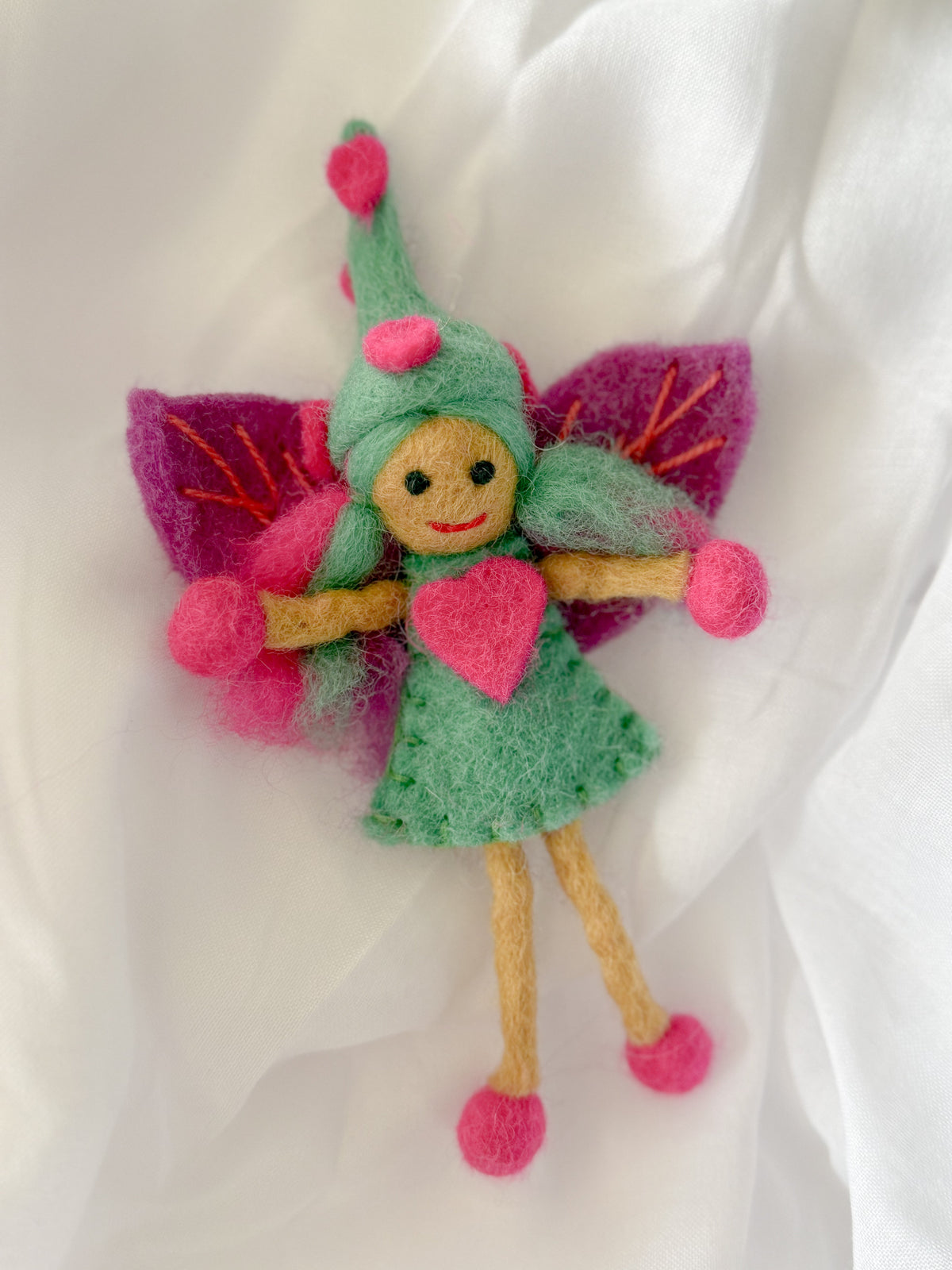 Miss Minty Witch Small Fairy – Himalayan Felt Co