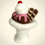 Chocolate Felt Sundae - Playtisserie