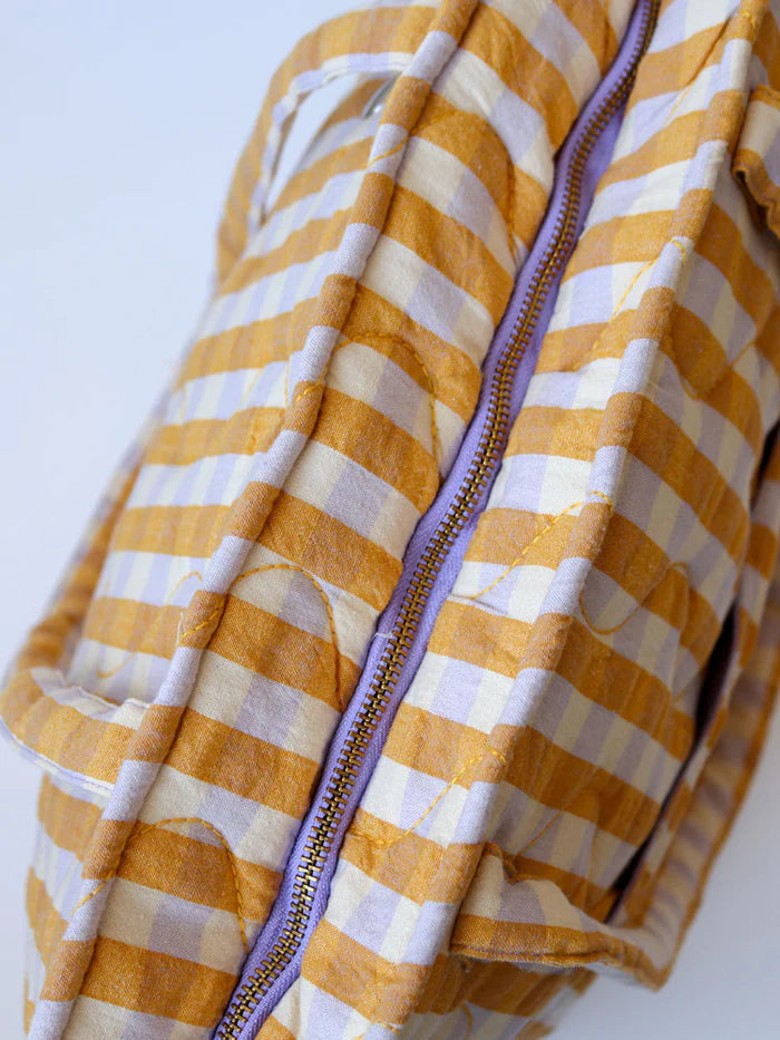Mango Quilted Tote Bag - Mosey Me