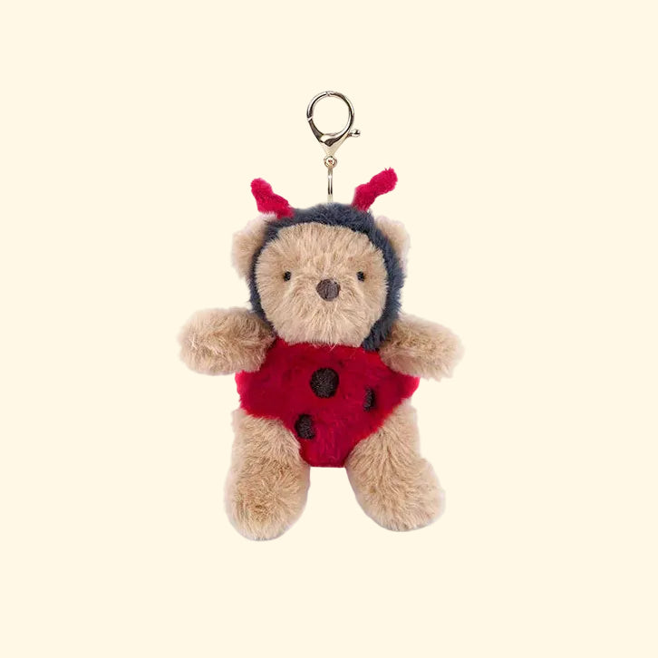 Ladybug Costume Bear Bag Charm - Mon Ami