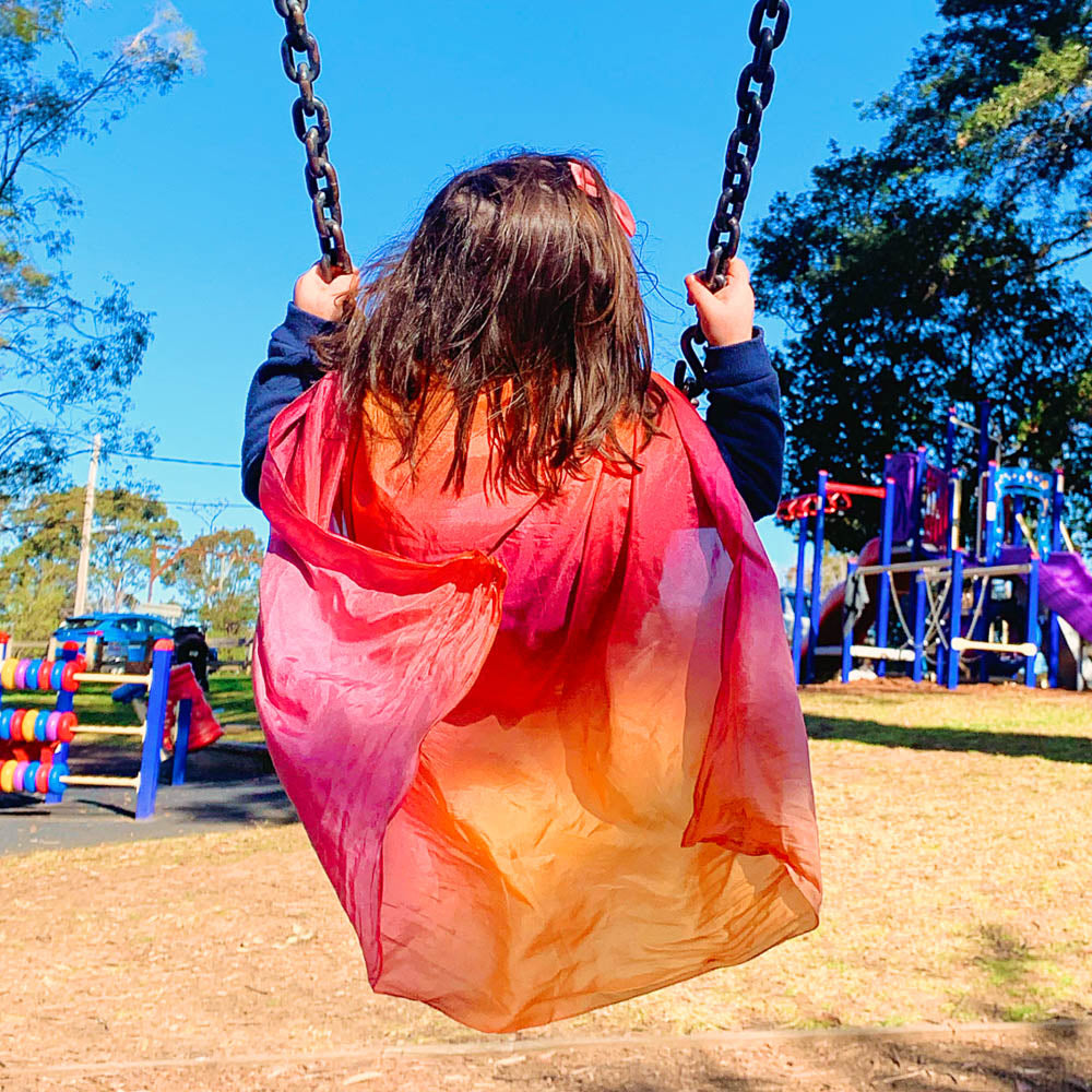 Autumn Play Silk - Play Silkies