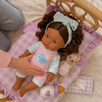 Doll Sweet Dreams Cloud Romper Set - SALLI Collective