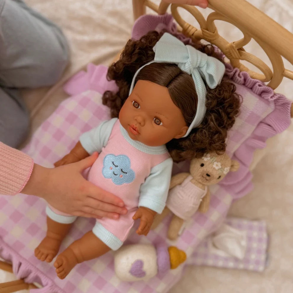 Doll Sweet Dreams Cloud Romper Set - SALLI Collective